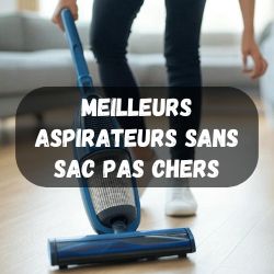 Meilleurs aspirateurs sans sac économiques