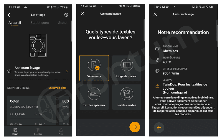 Miele-Miele-app